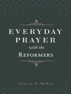 cover image of Everyday Prayer with the Reformers